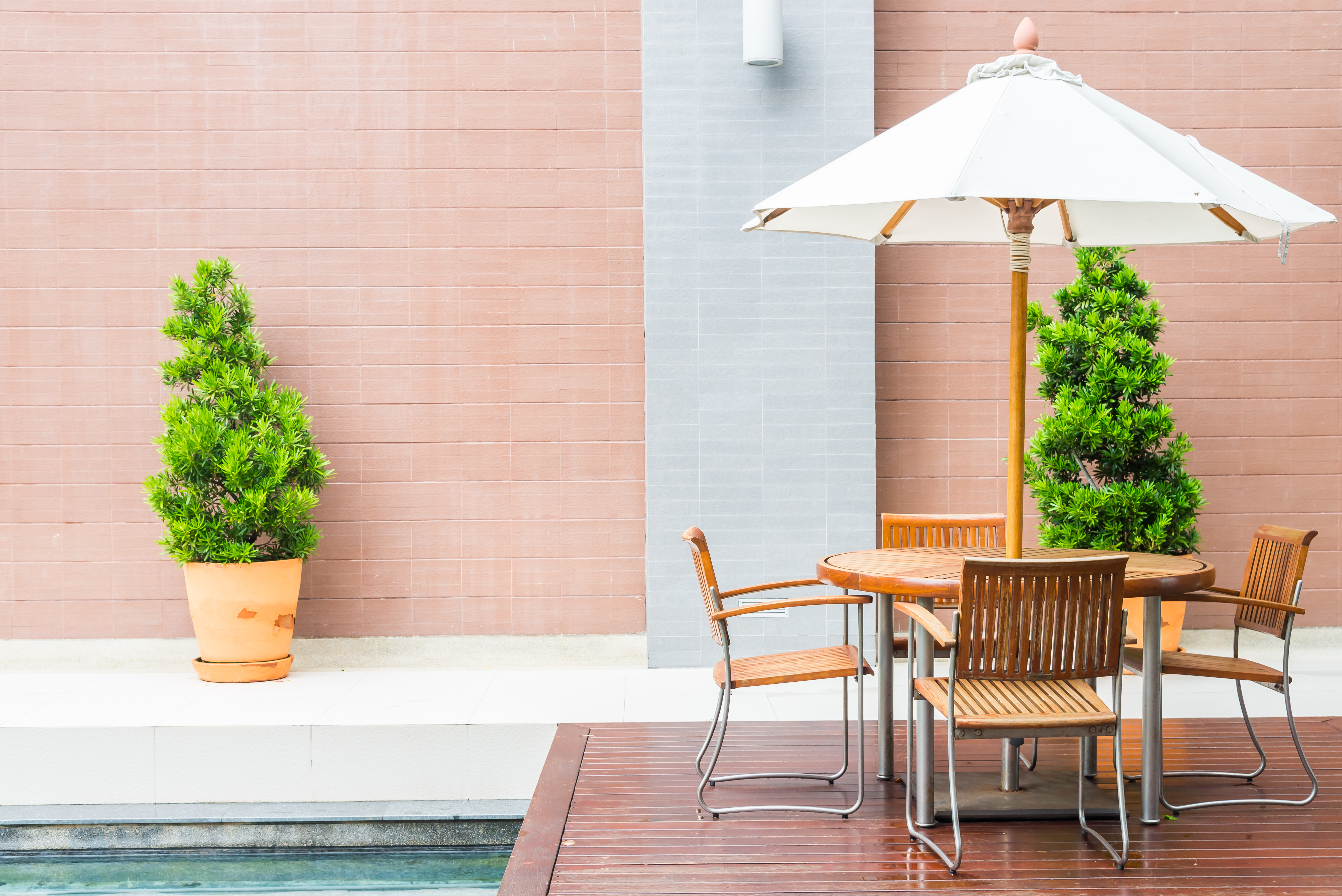 Indoor and outdoor furniture sourced from China including chairs, tables, and garden sets